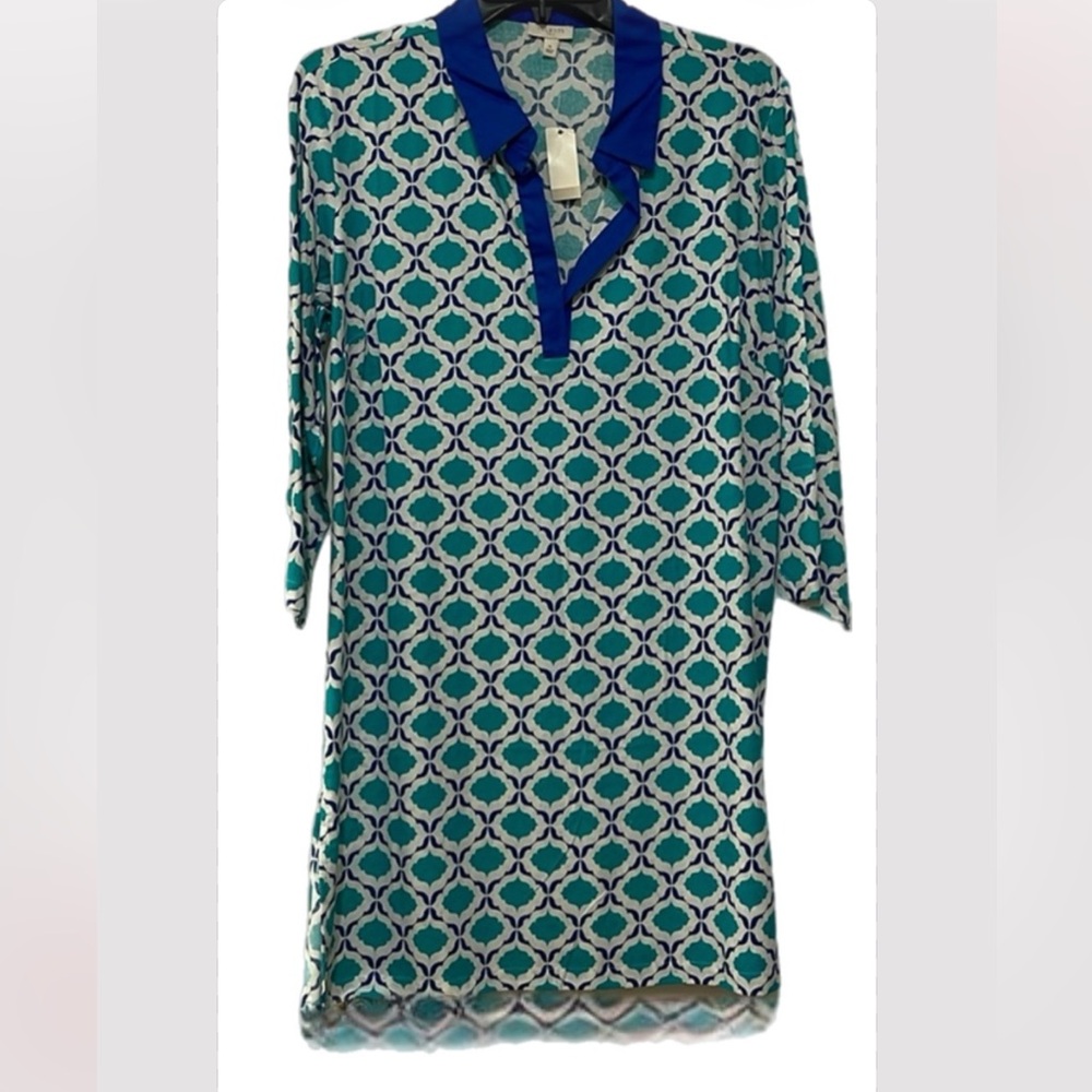 Talbots beach dress. Lightweight, Beach Cover. 100% Cotton. Sz small